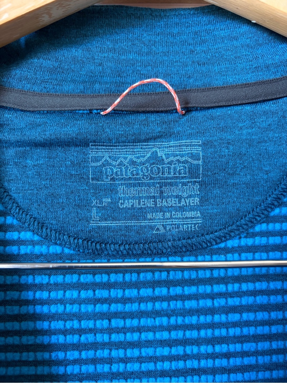 Patagonia Men's Capilene Thermal Weight Zip-Neck Long Sleeve Quarter Zip Large - Picture 6 of 9
